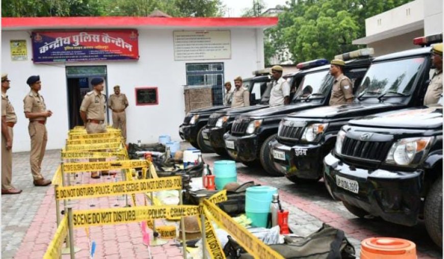 पुलिस अधीक्षक ललितपुर द्वारा रिजर्व पुलिस लाइन्स ललितपुर में साप्ताहिक परेड का निरीक्षण कर दिए गए आवश्यक दिशा-निर्देश