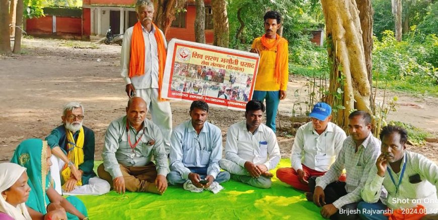 शिवशरण भगवती प्रसाद सेवा संस्थान की मासिक बैठक में दिव्यांगों के हित में की गई चर्चा