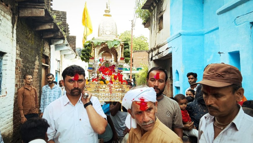 ललितपुर में धूमधाम से मनाया गया डोल ग्यारस पर्व, शहर भ्रमण पर निकले भगवान, जानें-क्या है इतिहास और मान्यता।