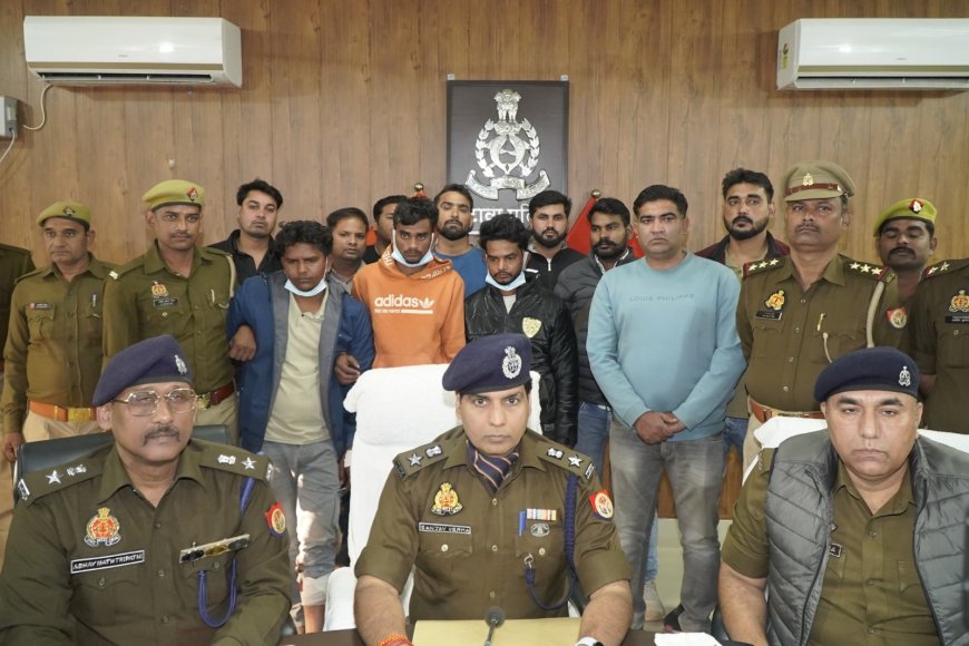 पुलिस मुठभेड़ में 3 अंतर्जनपदीय शातिर लुटेरे गिरफ्तार, एक के पैर में लगी गोली