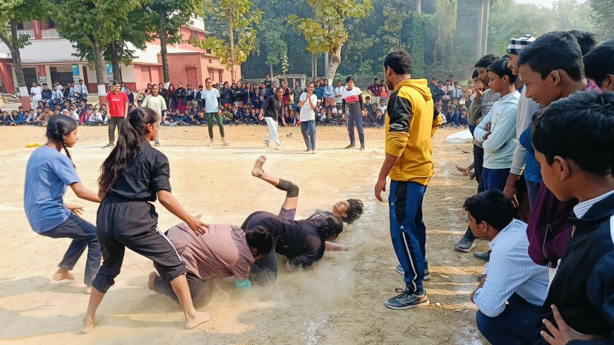 वॉलीबॉल में मिशन ग्रुप की टीम विजेता