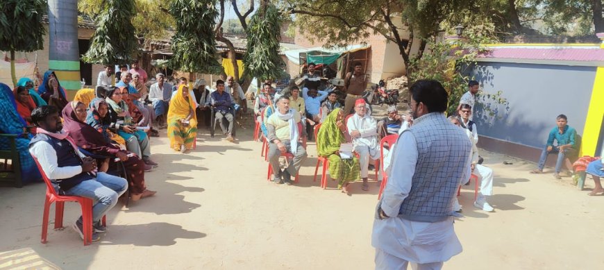 अमन चैन के लिए खतरा बन गयी है भाजपा सरकार- जै किशन साहू