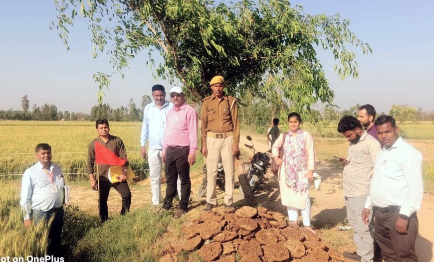 बाकीदारों के खिलाफ चला अभियान, दो किसानों की भूमि की कुर्क