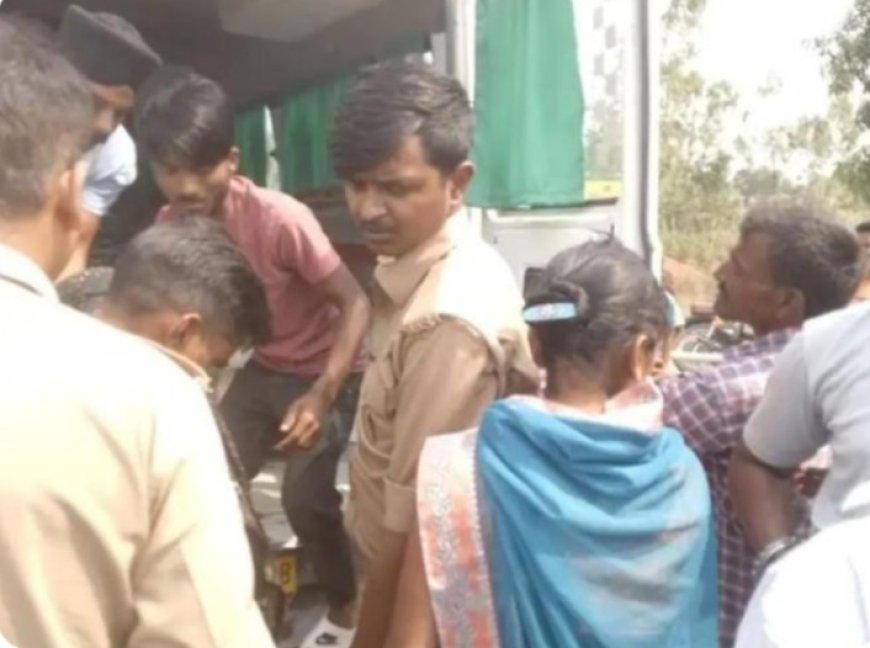 दो बाइकों की हुई जोरदार भिड़ंत,तीन घायल,पुलिस ने भेजा अस्पताल
