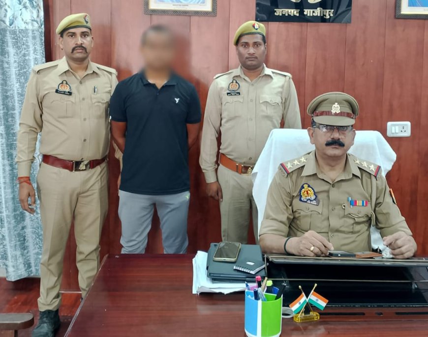 थाना कोतवाली पुलिस टीम द्वारा BNS से सम्बन्धित 01 वांछित अभियुक्त को किया गिरफ्तार