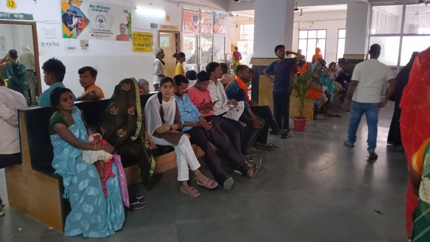 संयुक्त चिकित्सालय सिरौलीगौसपुर की ओ पी डी में 547 मरीजों का उपचार किया गया