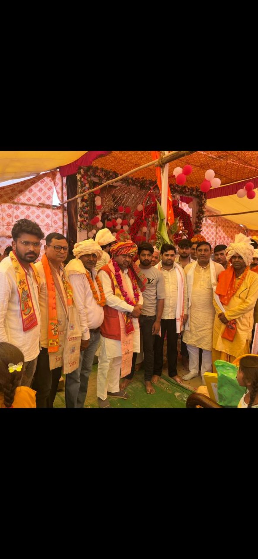 नगला कमाल में चल रही श्रीमद्भागवत कथा में चौथे दिन हुआ वामन भगवान का अवतार