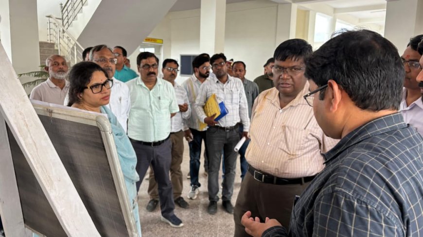 नोडल अधिकारी/सचिव लोक निर्माण विभाग ने ग्राम बनकट में पेयजल परियोजनाओ का भ्रमण कर किया निरीक्षण