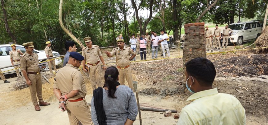 किसान की दिनदहाड़े फावडे से गला काटकर निर्मम हत्या,पुलिस तफ्तीश में जुटी
