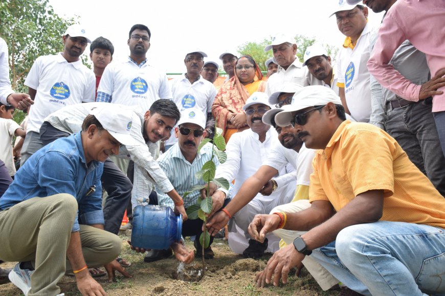 विश्व पर्यावरण दिवस पर पोखरा टोला तालाब में किया गया सौंदर्यीकरण का कार्य  पोखरा टोला  तालाब को छठ घाट के रूप में किया जाएगा विकसित :-विधायक श्री मेश्राम