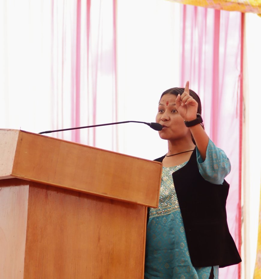 “महिला सुरक्षा पर सवाल, हम चुप नहीं बैठेंगे” --- प्रियंका खत्री, छात्रा प्रतिनिधि, गढ़वाल केंद्रीय विश्वविद्यालय।