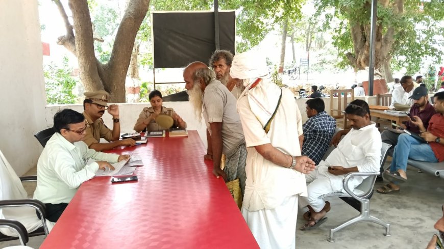 सम्पूर्ण समाधान दिवस थाना कोतवाली बदोसरांय में 12 शिकायतें आयीं 2 निस्तारित