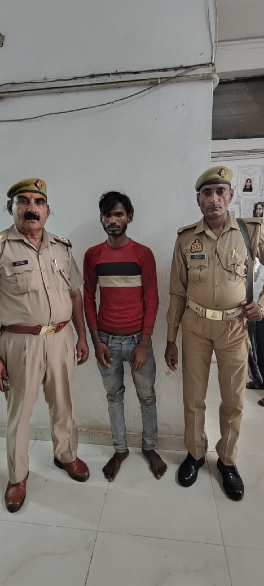 नाबालिक को बहला फुसला कर  बलात्कार करने वाले को किया गिरफ्तार