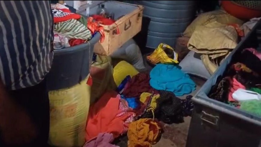 घर में घुसकर कीमती जेवरात व नगदी चोरी
