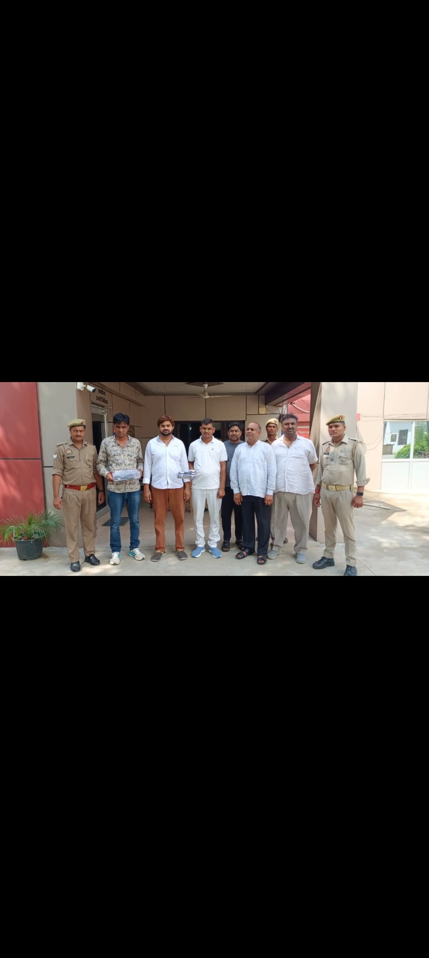 मथुरा के राया में 6 लोगों को जुआ खेलते हुए किया गिरफ्तार