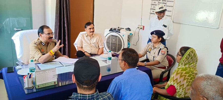 थाना समाधान दिवस के अवसर पर सुनी गई जनसमस्याएं, सम्बन्धित को गुणवत्तापूर्ण व समयबद्ध निस्तारण के दिए निर्देश-