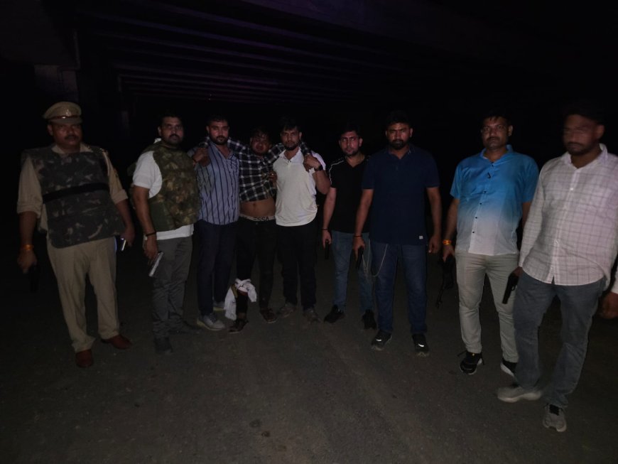 अंतर्जनपदीय बदमाशों से एसओजी, सर्विलांस व डकोर की हुई मुठभेड़