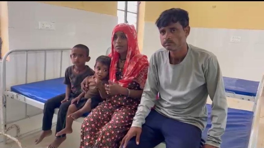 जालौन में बारिश के चलते भर भराकर गिरा कच्चा मकान मलवे में दबा परिवार वार