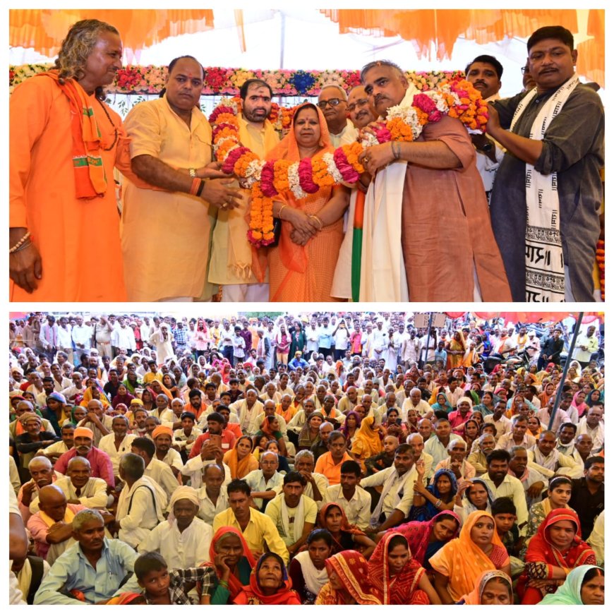 प्रदेश के खाद्य रसद राज्य मंत्री सतीश चन्द्र शर्मा व जिला पंचायत अध्यक्ष श्रीमती राजरानी रावत ने बडे बाबा के दरबार में पूजा अर्चना किया