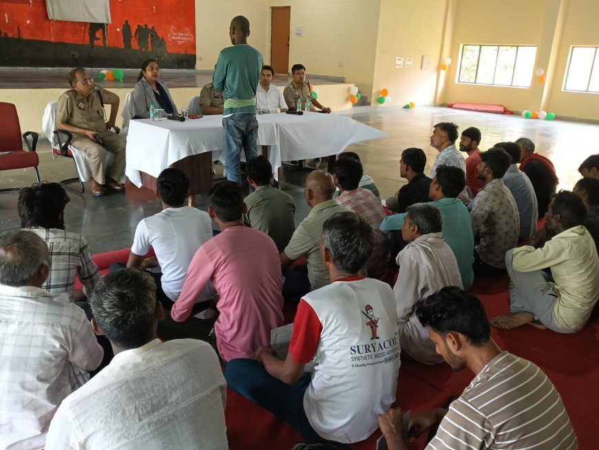 जिला कारागार चित्रकूट, जेल लीगल एड क्लीनिक का निरीक्षण एवं विधिक साक्षरता शिविर का आयोजन किया गया। राकेश कुमार त्रिपाठी