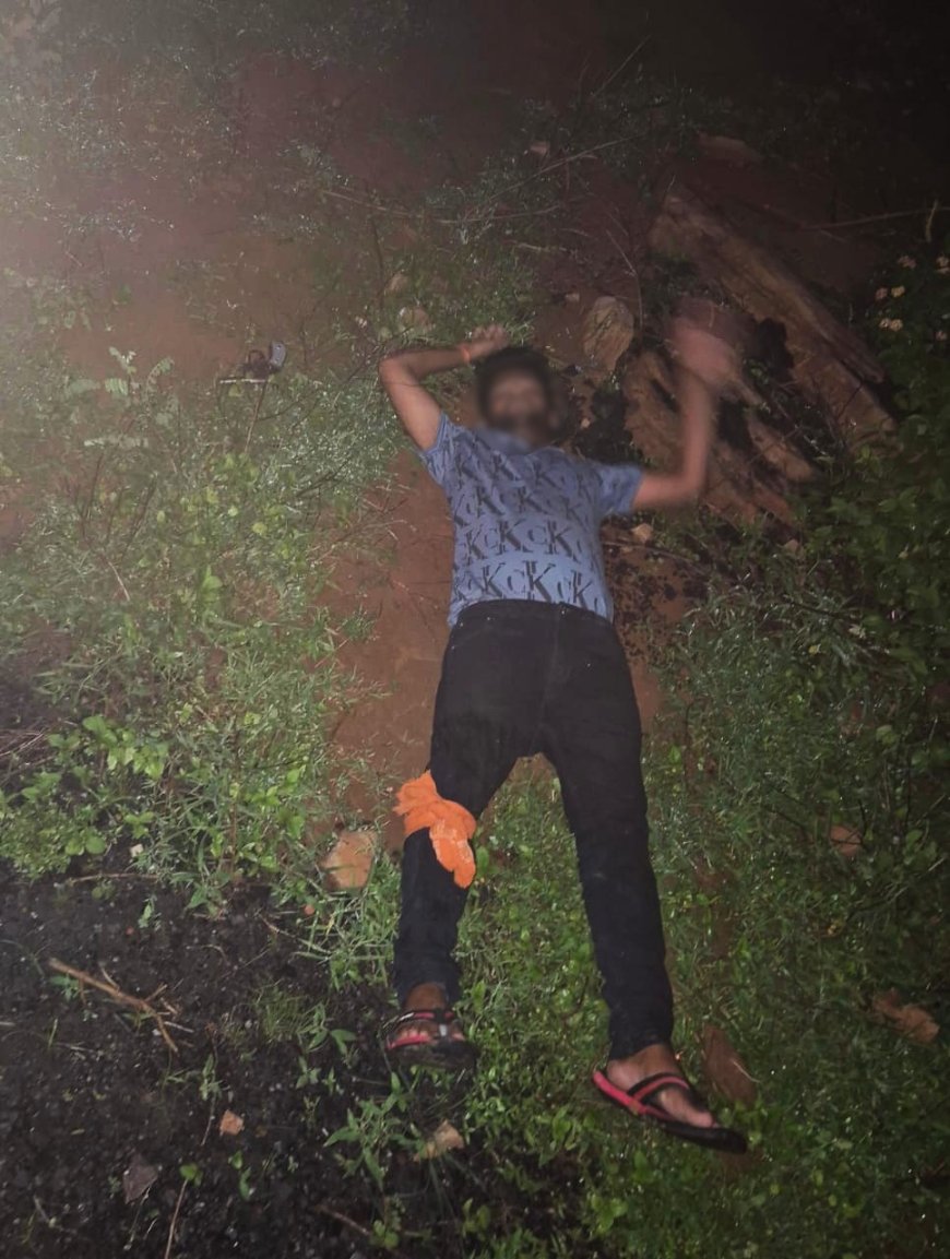 मिर्ज़ापुर: पुलिस मुठभेड़ में 2 गांजा तस्करों को लगी गोली, 1 क्विंटल गांजा बरामद