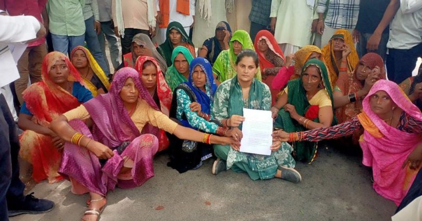 सड़क निर्माण की मांग को लेकर बसानाताल व इमिलिया खुर्द ग्रामीणों ने सिटी मजिस्ट्रेट को सौपा ज्ञापन