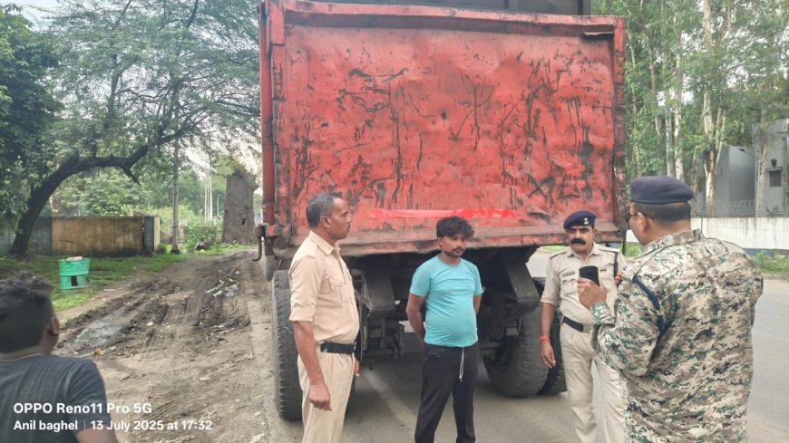 आरटीओ उड़नदस्ता सिंगरौली द्वारा रोड सेफ्टी वा जन जागरूकता अभियान जारी