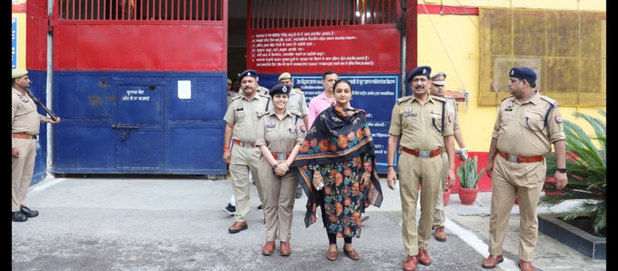 जिला कारागार का किया औचक निरीक्षण