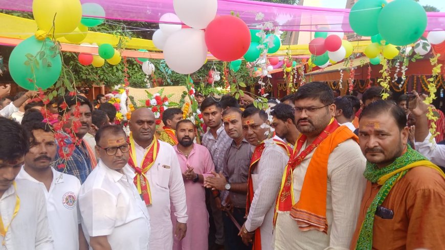 सेमराधनाथ की पालकी यात्रा निकली गई