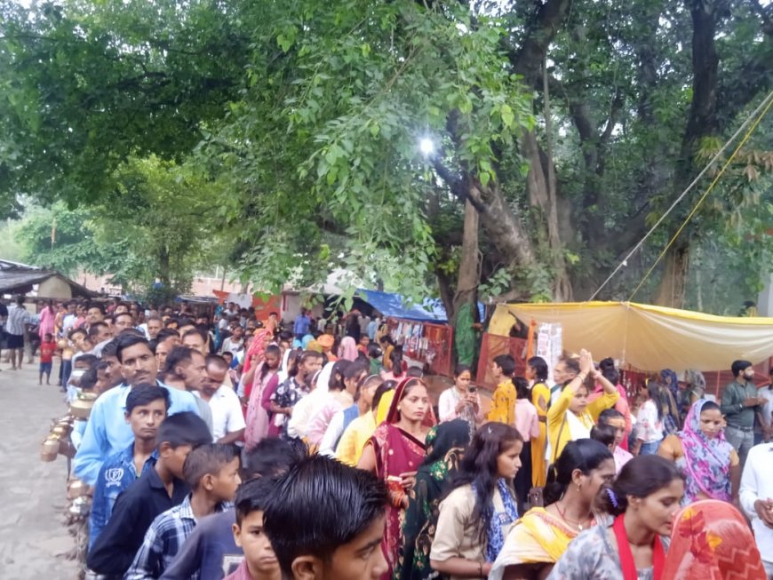 महाभारत कालीन कुन्तेश्वर धाम किन्तूर में शिव भक्तों का उमडा जन सैलाव