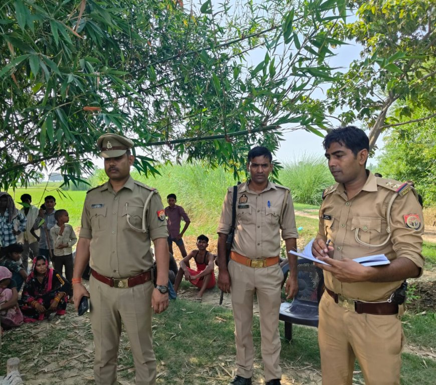 युवक व युवती ने पेड़ से लटकर दी जान, प्रेम प्रसंग की जताई जा रही आशंका