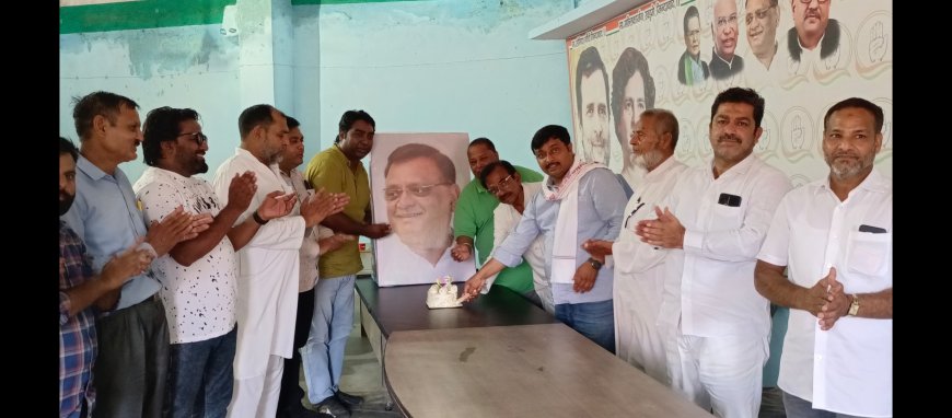 कांग्रेस के राष्ट्रीय महासचिव अविनाश पांडे का मनाया जन्मदिन