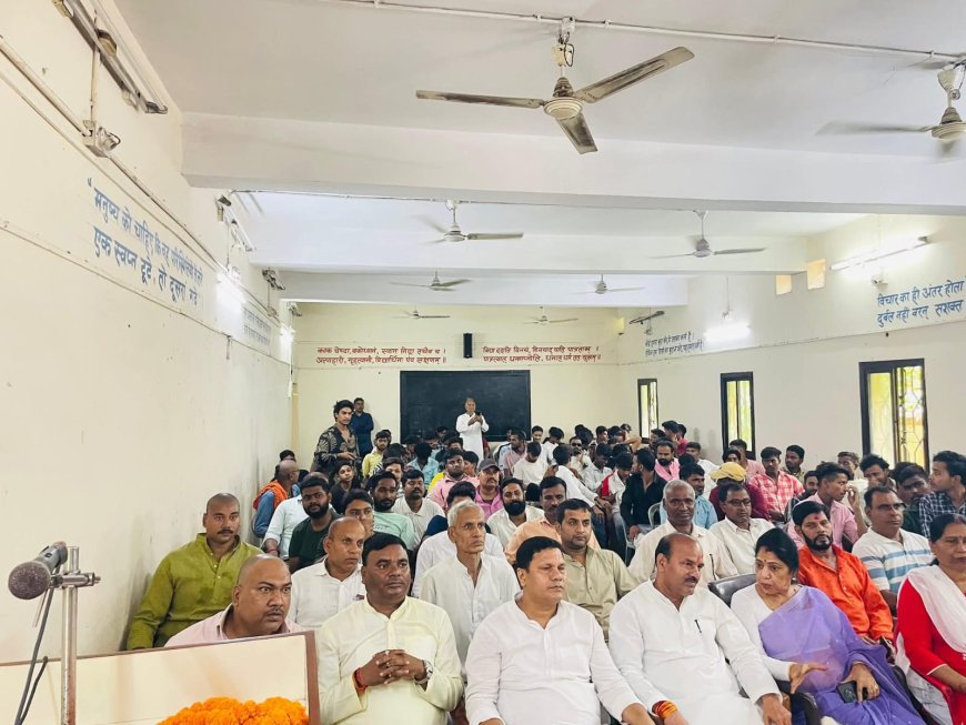 मन की बात कार्यक्रम का 124 वां एपिसोड जिले भर मे देखा गया
