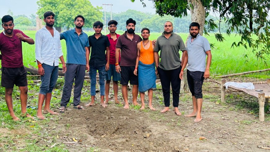 नागपंचमी पर प्रयागराज गंगापार बसवरिया गांव मे हुआ खेल प्रतियोगिता