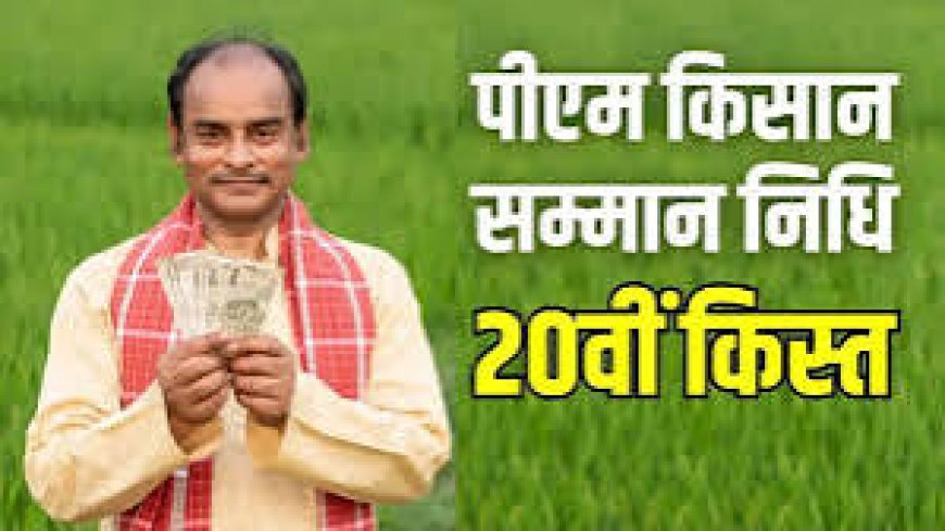 प्रधानमंत्री किसान सम्मान निधि योजना की 20वीं किस्त का वितरण 2 अगस्त को प्रधानमंत्री के द्वारा 2 अगस्त को वाराणसी से किस्त का करेंगे वितरण
