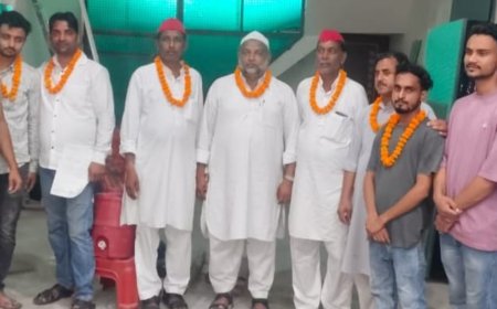 समाजवादी पाटी॔ अल्पसंख्यक सभा के ने कई तहसीलों के बनाये अध्यक्ष
