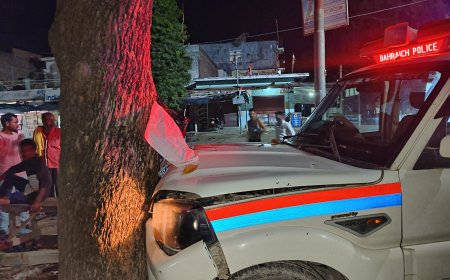 मोबाइल फॉरेंसिक स्कार्पियो व ऑटो 800 में हुई टक्कर, एक युवक घायल