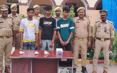 ईसानगर पुलिस ने लूट कांड के 03 अभियुक्तों को किया गिरफ्तार ,भेजा जेल