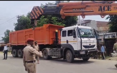 रायबरेली में ताबड़तोड़ ट्रैफिक अभियान, 37 वाहन चालान, 5 सीज़