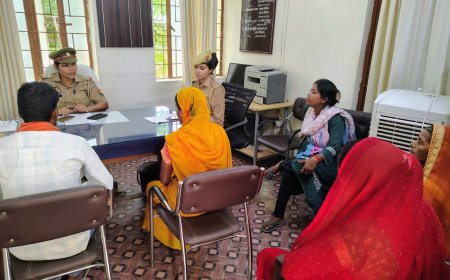 “मिशन शक्ति” अभियान के तहत महिला थाना रॉबर्ट्सगंज में परामर्श केंद्र का आयोजन