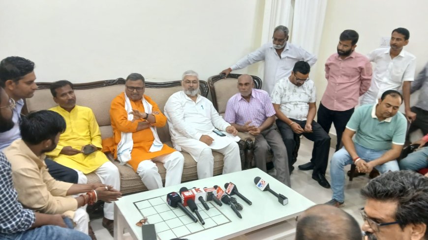 सदर विधायक ने पत्रकारों के साथ की प्रेस वार्ता विपक्ष की टिप्पणी का दिया करारा जवाब