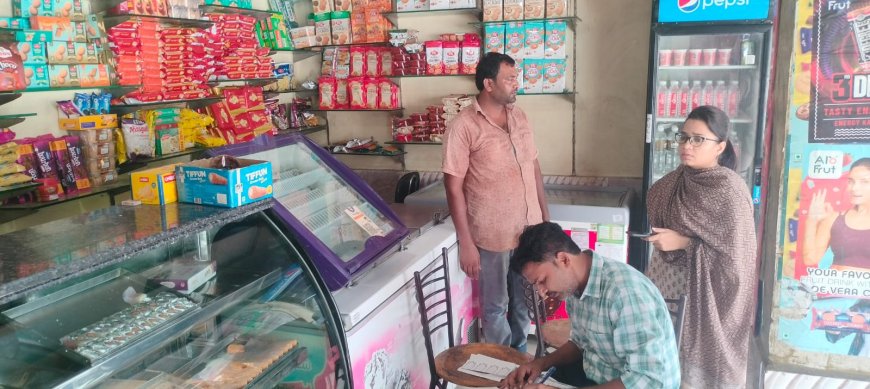 रक्षाबंधन के त्योहार को देखते हुए खाद्य सुरक्षा एवं औषधि प्रशासन ने चलाया अभियान