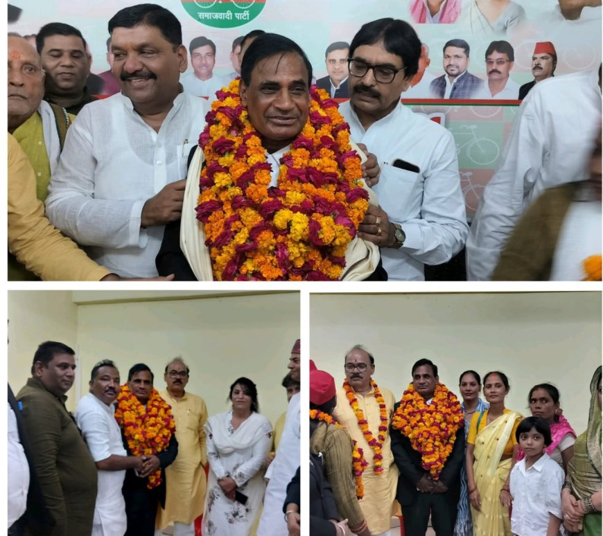 जिला बार एसोसिएशन अध्यक्ष नरेन्द्र वर्मा को समाजवादी अधिवक्ता सभा का राष्ट्रीय महासचिव बनाए जाने पर हुआ जोरदार स्वागत