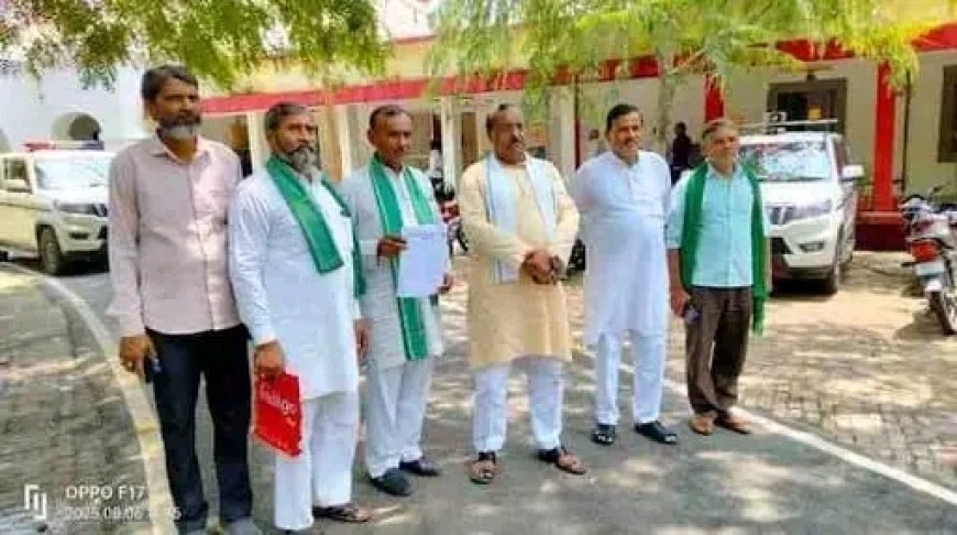 सिंचाई बंधु की बैठक न होने पर भाकियू ने डीएम से की उच्चस्तरीय जांच की मांग