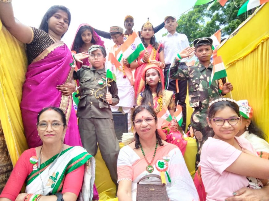 मां तुझे प्रणाम रैली से ज्योति बाबा ने दिया नशा मुक्त भारत संदेश