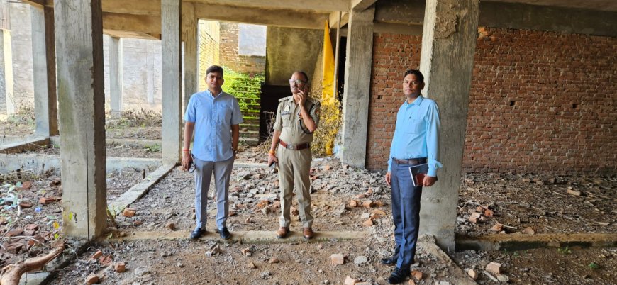 जिलाधिकारी व पुलिस अधीक्षक ने बाल संप्रेषण गृह एवं नवीन निर्मित डाक बंगला का आकस्मिक निरीक्षण किया।