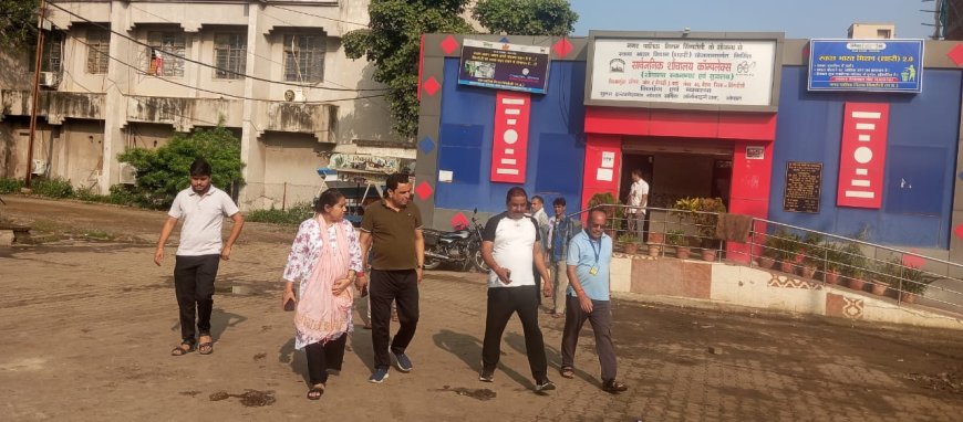 सहायक आयुक्त ने किया बस स्टैण्ड , सब्जी मंडी सार्वजनिक शौचालयों का  औचक निरीक्षण सफाई कर्मियो को शहर की बेहतरीन साफ सफाई करने के दिए निर्देश