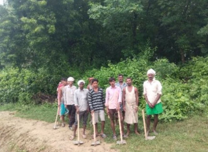 मनरेगा में बड़ा खेल  पूरनपुर पंचायत में 7 मास्टर रोल, 62 मजदूर की ऑनलाइन हाजिरी, मौके पर सिर्फ 12 मजदूर कार्य करते हैं