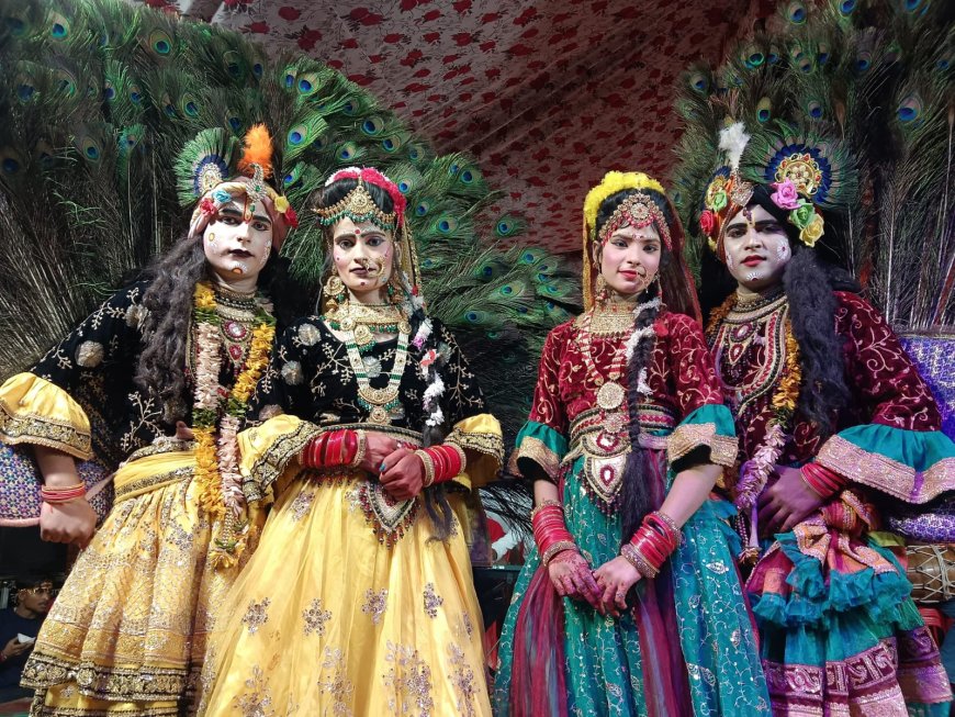 षष्ठी के अवसर पर मरकामऊ में मनाये गये विविध कार्यक्रम