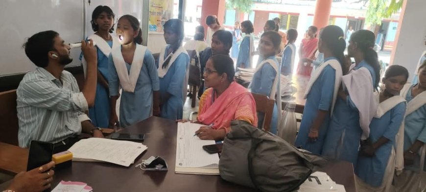 टीबी मुक्त सिंगरौली की ओर बड़ा कदम  स्कूलों में जागरूकता और गांव-गांव तक पहुँचाई जा रही है एक्स-रे सुविधा